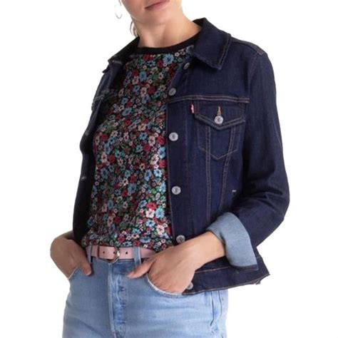 jaqueta jeans feminina levis - moda anos 80 feminina